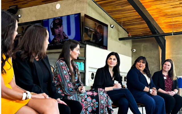 Women panel discussion at WIA Houston Social with DealerBlueSky