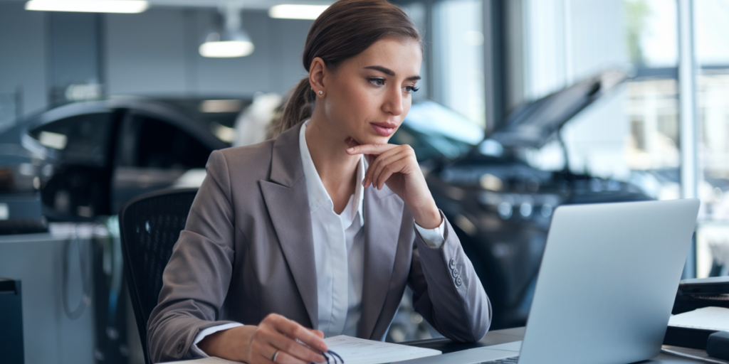 Woman in automotive reflecting on her career