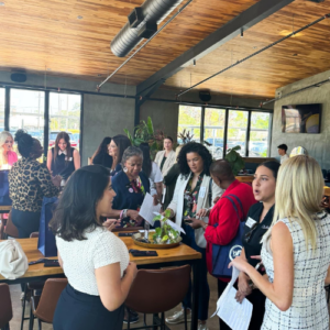 women networking